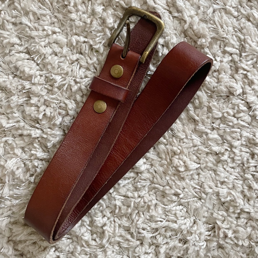 42” Genuine Leather Belt